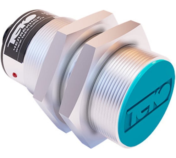 Изображение товара Индуктивный датчик ТЕКО ISB AC8A-43P-10-LZS4 Sn=10 мм, корпус М30x1,5 алюминий заподлицо, 10 ... 30 DC NO/NC PNP, IP67, подключение разъем 00-00024417