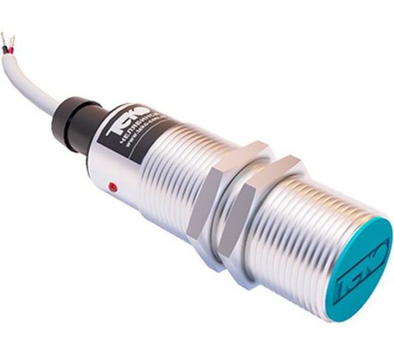 Изображение товара Индуктивный датчик ТЕКО ISB AF4A-31P-5-LZ Sn=5 мм, корпус М18x1 алюминий заподлицо, 10 ... 30 DC NO PNP, IP67, подключение кабель 00-00024518