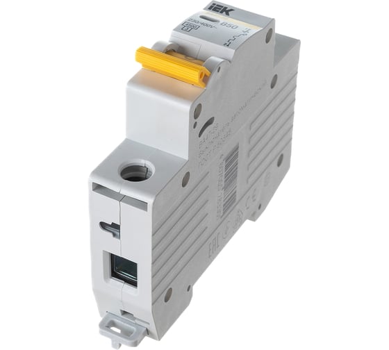 Изображение товара Автоматический выключатель IEK ВА47-29 1Р 50А 4,5кА х-ка В ИЭК MVA20-1-050-B