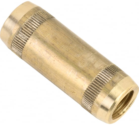 Изображение товара Соединительная муфта IEK d=16мм латунь ZMS10-40-016