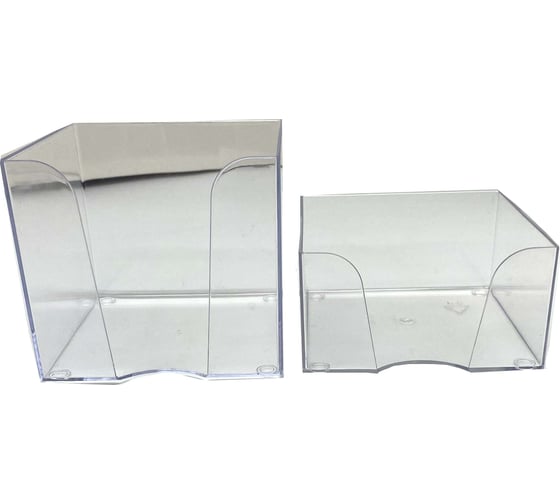 Изображение товара Пластбокс Осколпласт 9х9х9 прозрачный 999-03