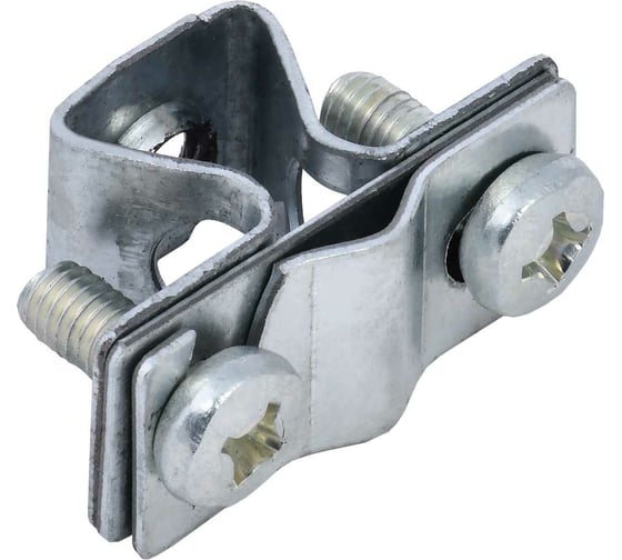 Изображение товара Держатель круглого проводника IEK 8-10мм, оцинкованная сталь ZDP80-11-1-18