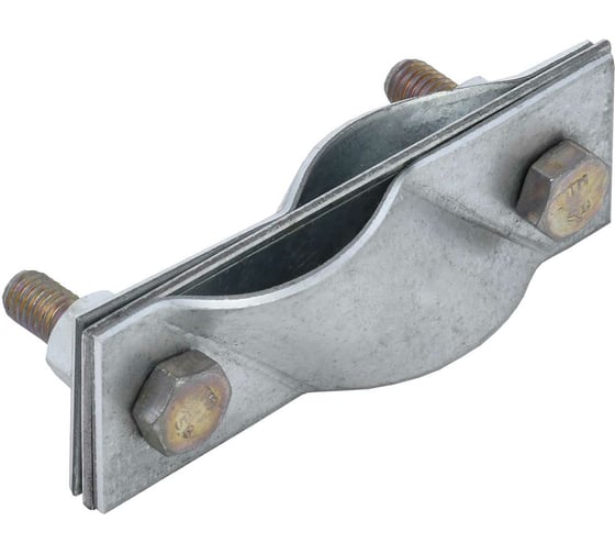 Изображение товара Зажим заземления IEK диагональный, стержень-стержень, оцинкованная сталь ZGC42-11-1-16