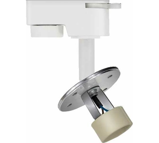 Изображение товара Основание для трекового светильника Фарлайт GU10 белое FAR002228