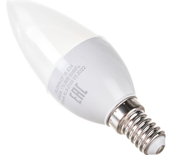 Изображение товара Лампа General Lighting Systems GLDEN-CF-15-230-E14-4500 661096