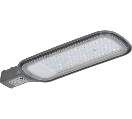 Изображение товара Светильник IEK LED ДКУ 1012-100Ш 5000К, IP65, серый LDKU1-1012-100-5000-K03