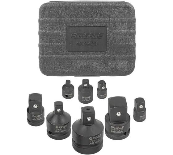 Изображение товара Набор адаптеров ударных 8 предметов, в кейсе F-4089MPB Forsage 51004