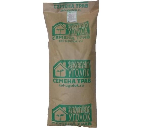Изображение товара Семена газона Зеленый уголок Травосмесь Спортивная 20 кг 16622