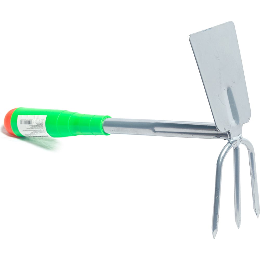 Комбинированная мотыжка-рыхлитель Садовита мотыжка комбинированная 3 зубца телескопический черенок от 67 до 93 см из металла пластиковая ручка