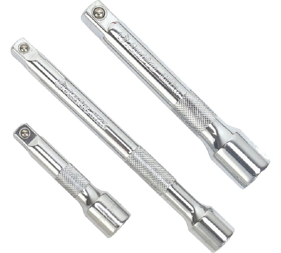 Изображение товара Набор удлинителей 1/4 дюйма, 3 шт AmPro T11340