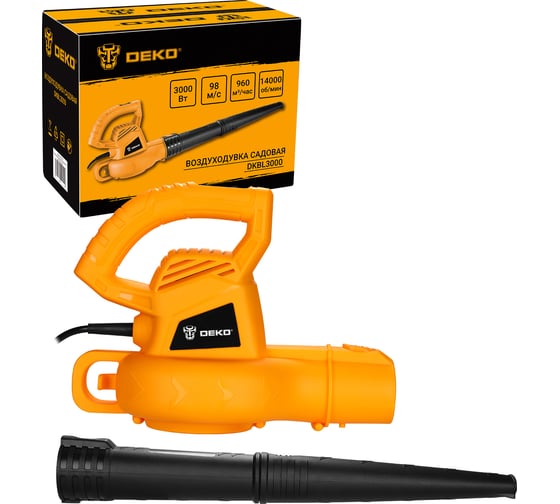 Изображение товара Садовая электрическая воздуходувка DEKO DKBL3000 065-0953