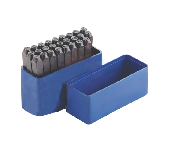 Изображение товара Буквенное клеймо Venus 12 мм латиница, 27 букв 7858-0128L