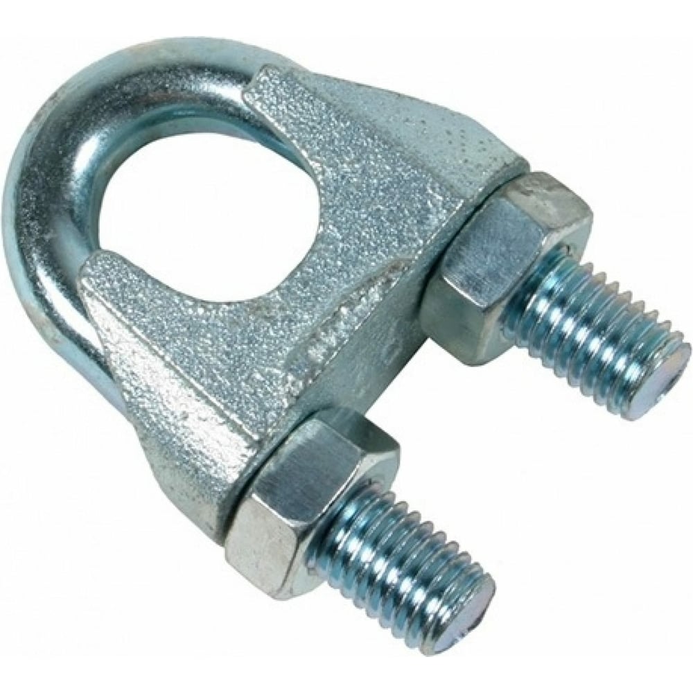 Изображение товара Канатный зажим КРЕП-КОМП DIN 741 М4 10 шт. для надежного крепления тросов