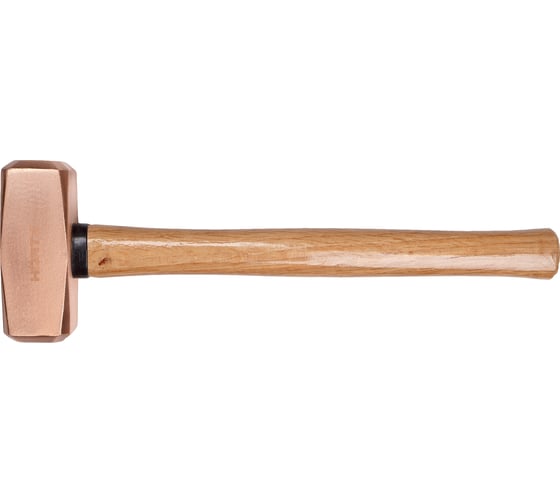 Изображение товара Кувалда HORTZ, 5 кг, медная, с деревянной ручкой HOR 450305