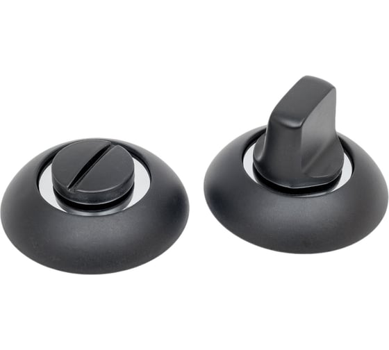 Изображение товара Завертка к ручкам PUERTO черный/хром блестящий INBK AL 08 B/CP