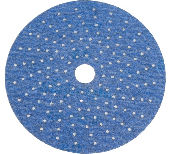 Изображение товара Шлифовальный круг CERAMIC L712T 125 мм на липучке с мультипылеотводом, P80, 5 шт Sunmight 76406R