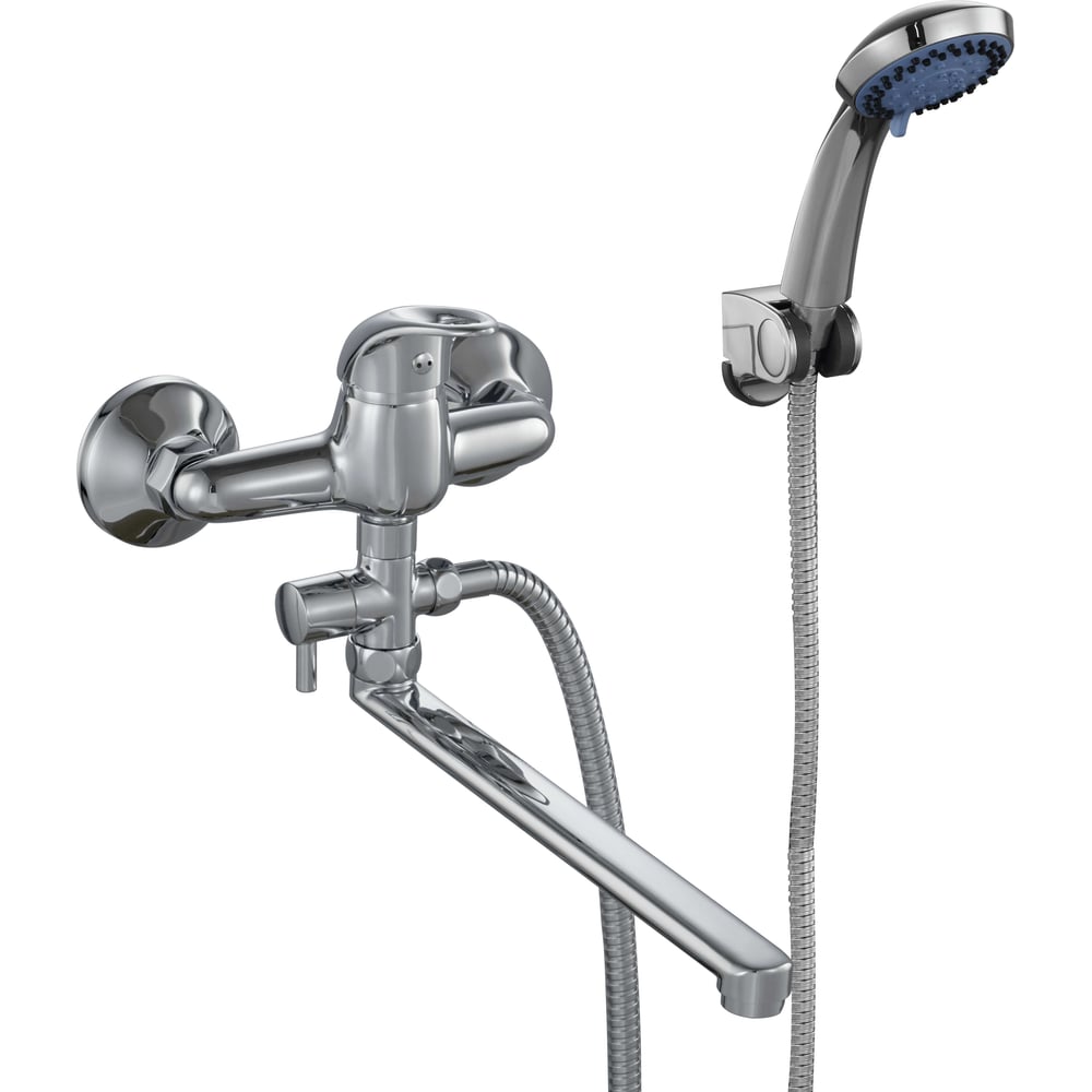 Изображение товара Смеситель для ванны FASHUN хром однорычажный с поворотным изливом и аэратором