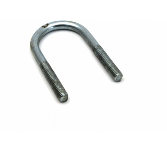 Изображение товара U-образный оцинкованный болт КРЕП-КОМП UBZ 2 1/2", M10, 10 шт. VENT2 1/2М10UCH51-10
