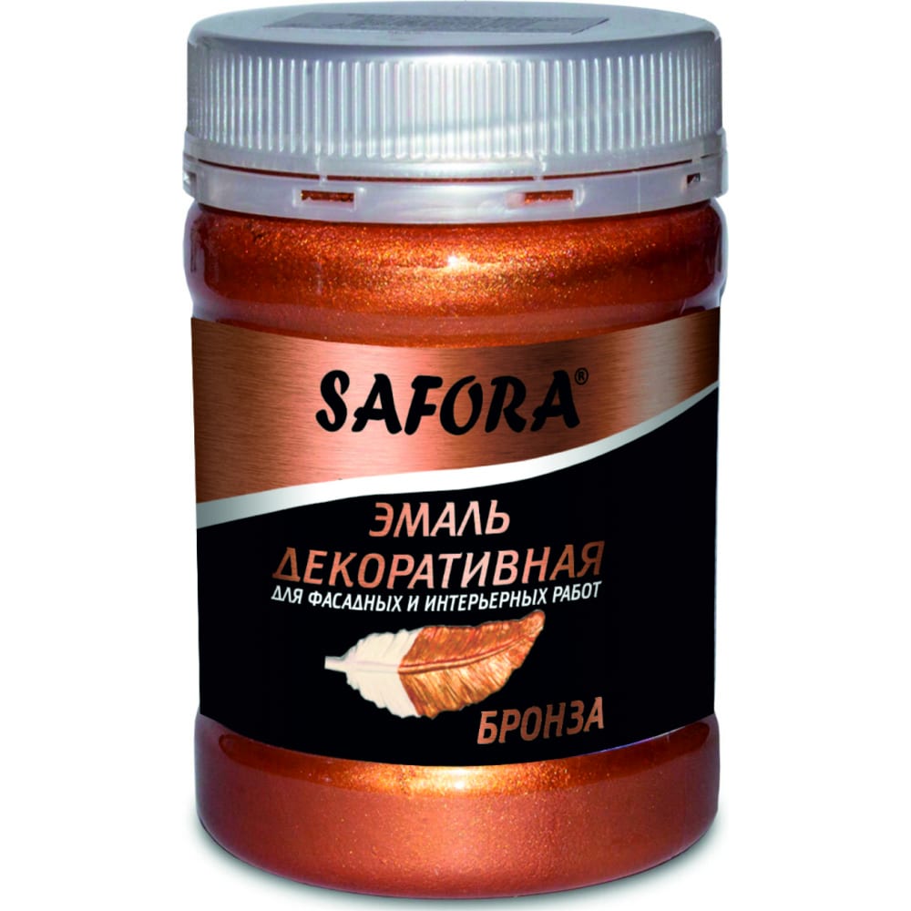 Эмаль перламутровая SAFORA крем краска для волос kapous с гиалуроновой кислотой 5 23 светлый коричневый перламутровый 100 мл