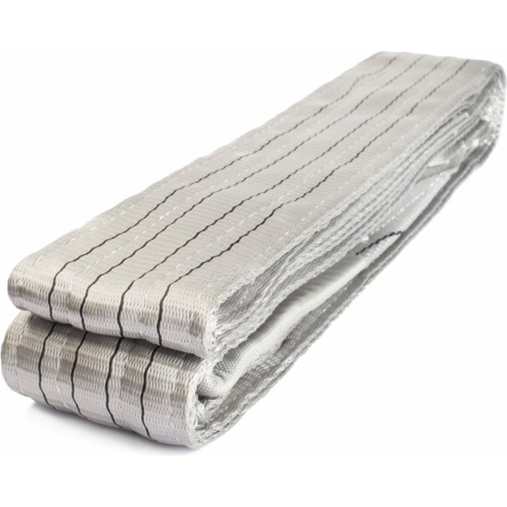 Изображение товара Текстильный петлевой строп 5 м 4 т грузоподъемности серый Торговый дом СтройПартнер