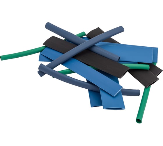 Изображение товара Термоусадочная трубка VOLTON набор №2 15 шт Ф 4/2, 6/3, 8/4, 10/5, 12/6 по 3 шт. VLT250042