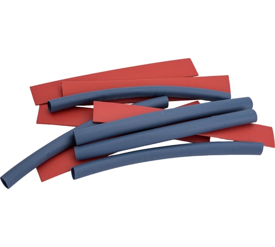 Изображение товара Термоусадочная трубка VOLTON набор №11 10шт. Ф 6/3, 8/4 по 5 шт. VLT250051