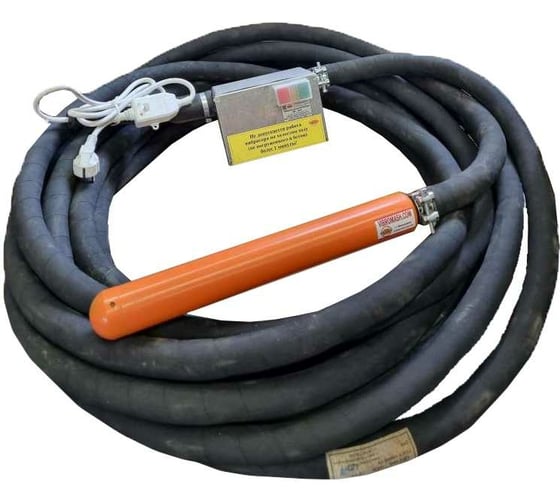 Изображение товара Высокочастотный глубинный вибратор с преобразователем частоты ВИБРОМАШ рукав 5 м, кабель 8 м ВИ-50В