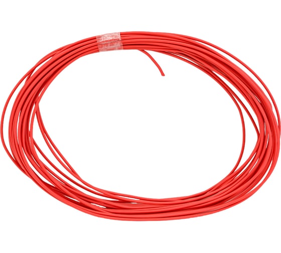 Изображение товара Провод ПВАМ VOLTON 1,0 кв.мм, 10м красный VLT400148