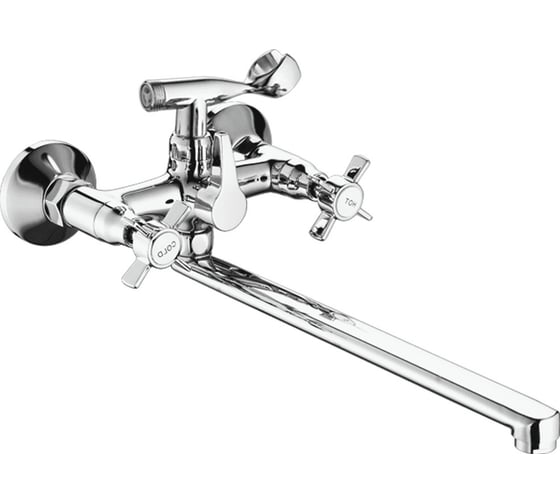 Изображение товара Смеситель для ванны FASHUN хром излив 30F, латунь A2224