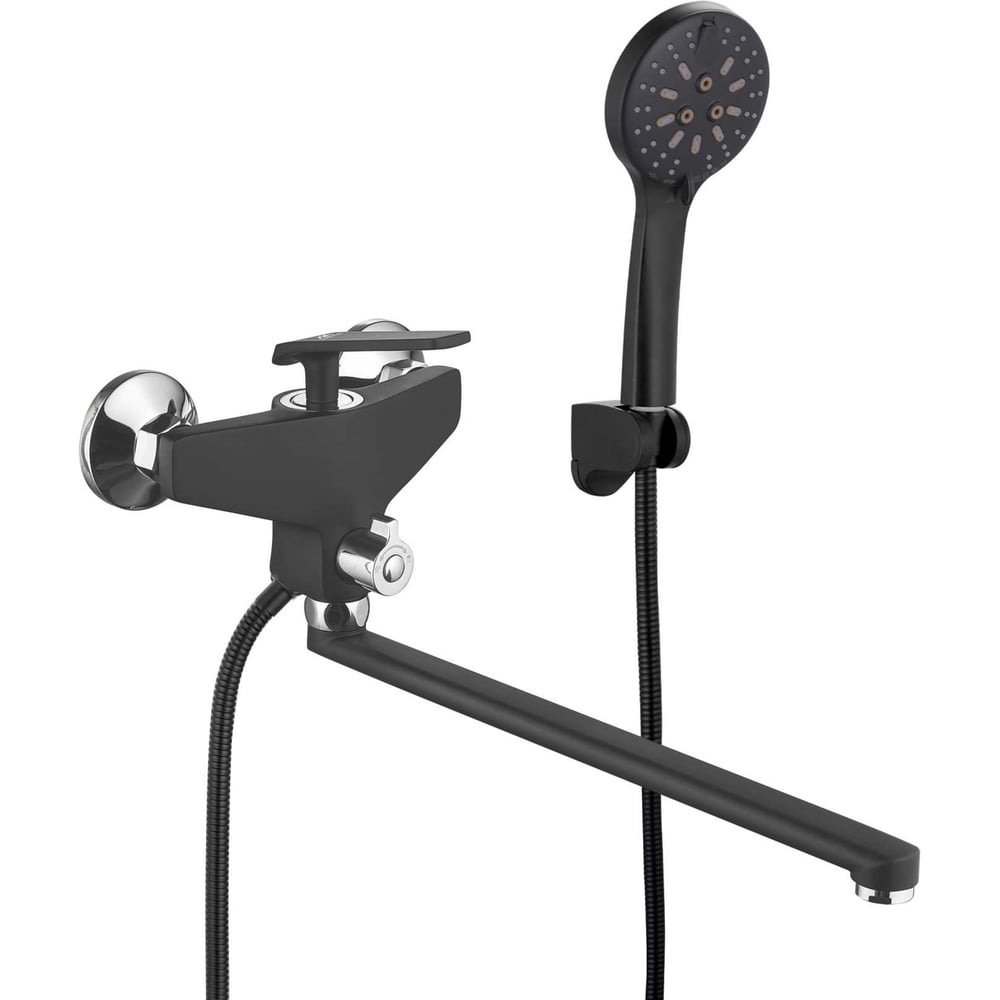 Изображение товара Смеситель для ванны FASHUN A2281-7 с выдвижным излив и лейкой современный дизайн