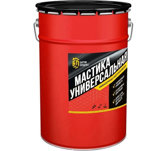 Изображение товара Мастика битумная универсальная БИТУМ ПРОДУКТ 5 кг BP-007