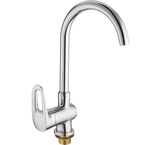 Изображение товара Смеситель для кухни FASHUN хром ф40 - гайка, латунь A4068