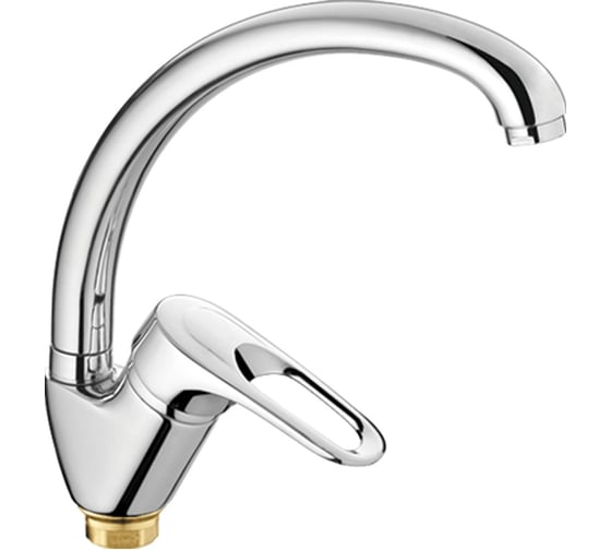 Изображение товара Смеситель для кухни FASHUN хром ф40 - гайка, латунь A4104-2