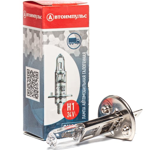 Изображение товара Галогенная автолампа Autoimpuls QUARTZ H1, 24 В, 70W, P14.5s 09.1747