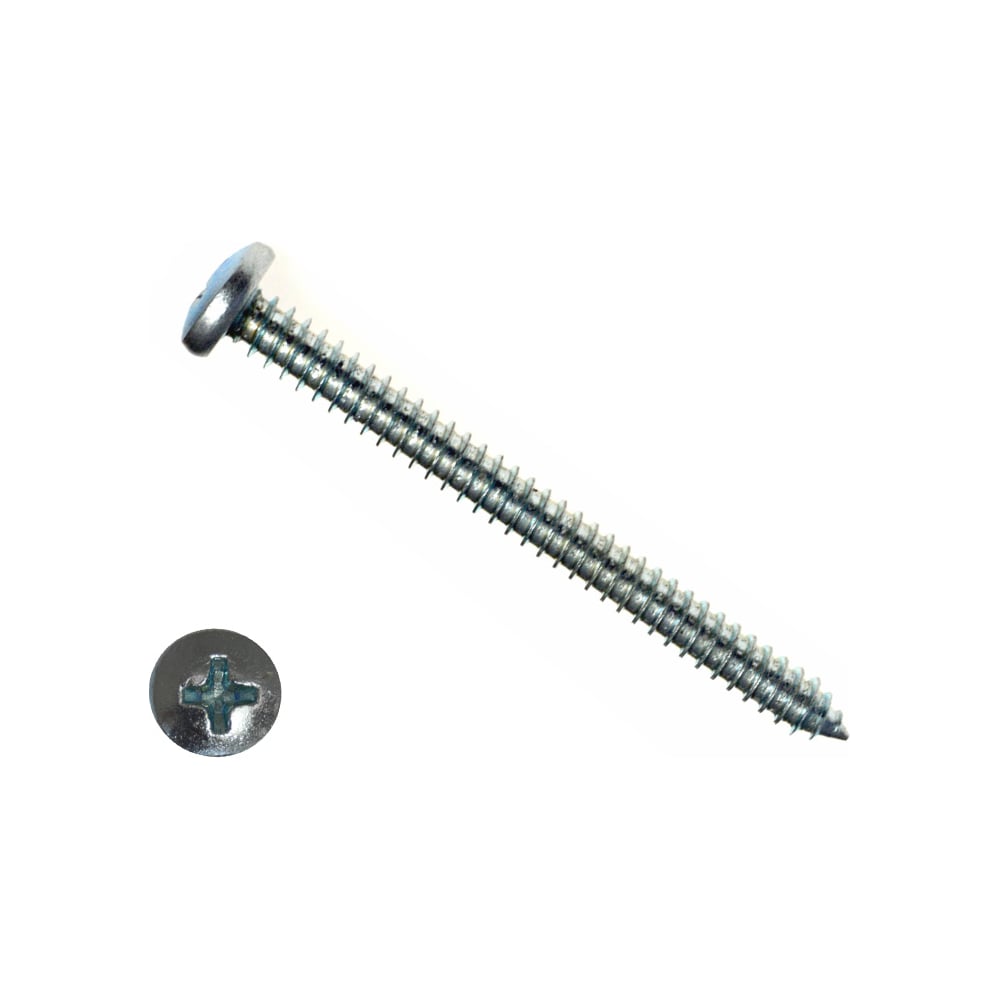 Изображение товара Шуруп с полукруглой головкой КРЕП-КОМП DIN 7981 3,9x6,5 2500 шт. шп3965ф