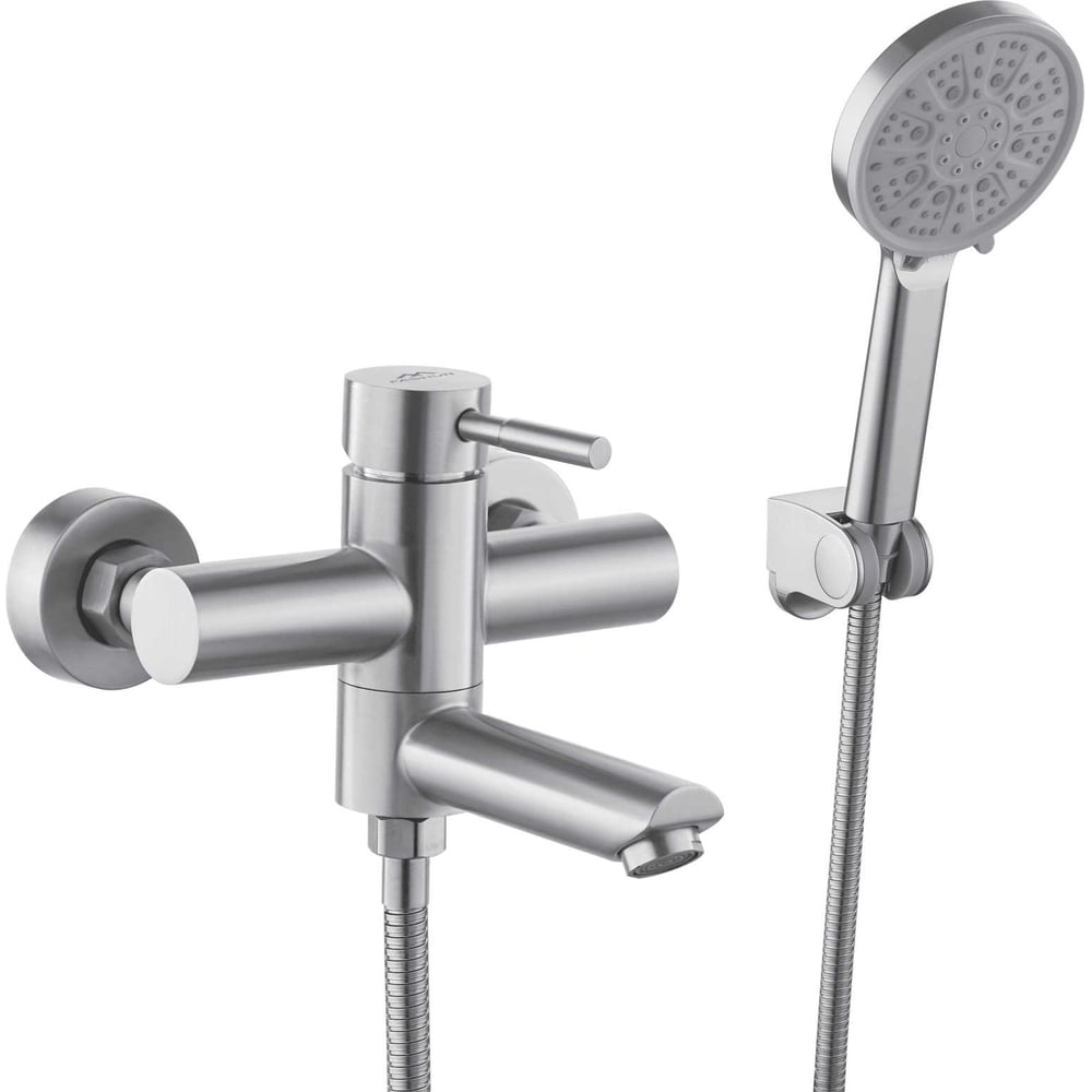 Изображение товара Смеситель для ванны FASHUN A53001 однорычажный, современный дизайн, сатин