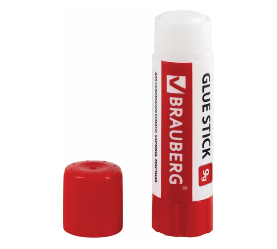 Изображение товара Клей-карандаш BRAUBERG 9 г выгодная упаковка комплект 30 шт 270484