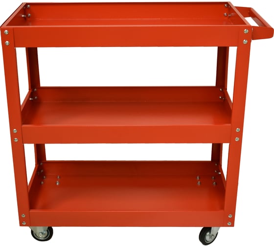Изображение товара Передвижная инструментальная Тележка BIST с 3-мя полками, 700x350x660 мм BWD1318A