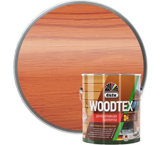 Изображение товара Пропитка Dufa Wood Tex рябина, 3 л Н0000006085