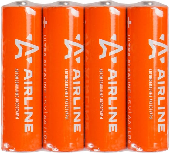 Изображение товара Батарейки AIRLINE LR6/AA щелочные 4 шт. AA-040
