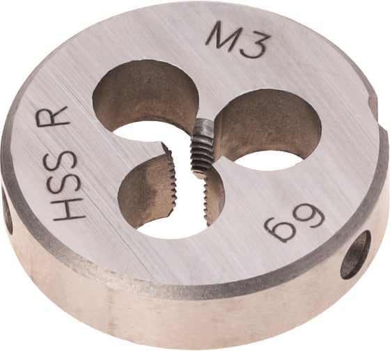 Изображение товара Плашка Terrax by RUKO M 3, шаг 0.5, HSS, 20x5мм 237030TX