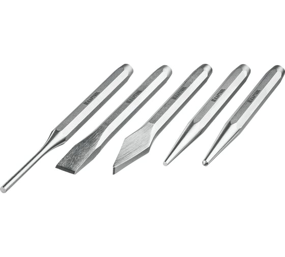 Изображение товара Набор зубил и кернеров KRAFTOOL Grand-5 5 предметов 21075-H5