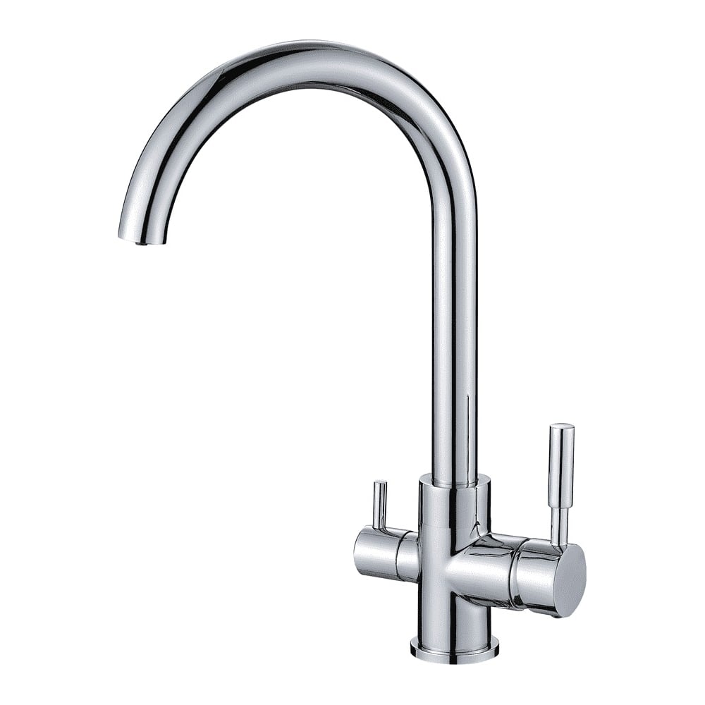 Изображение товара Смеситель для кухни FASHUN хром однорычажный с фильтром 225 мм