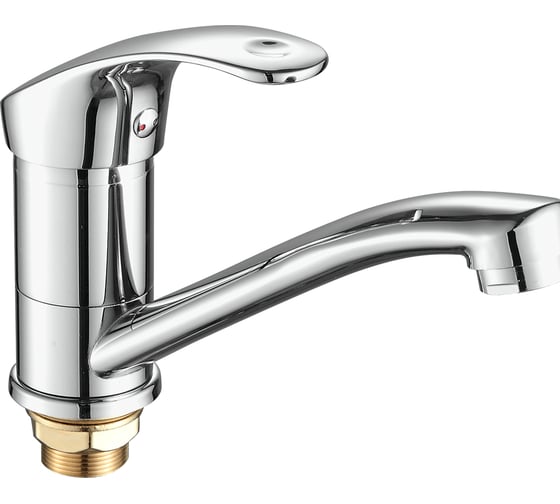 Изображение товара Смеситель для кухни FASHUN хром ф35 - гайка, латунь A4536-2