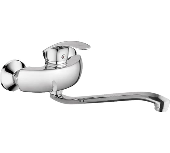 Изображение товара Смеситель для кухни FASHUN хром, настенный, ф40, излив 25S, латунь A4621