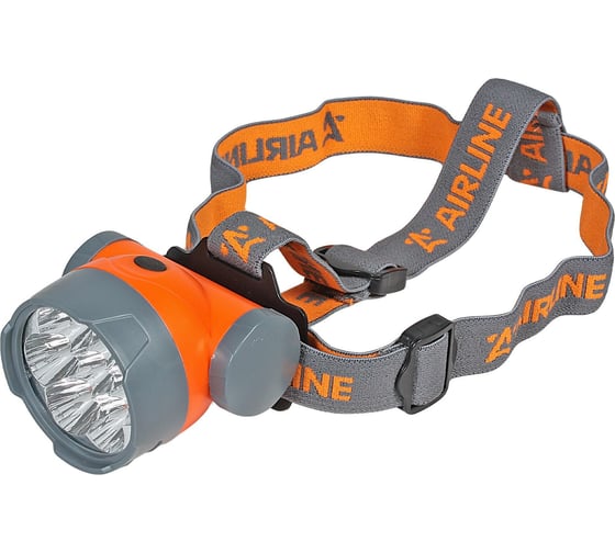 Изображение товара Налобный фонарь AIRLINE на батарейках LEDx7 большой AEBK003