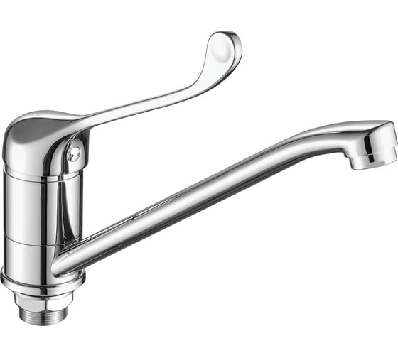 Изображение товара Смеситель для кухни FASHUN хром ф40 - гайка, хирург., латунь A4954