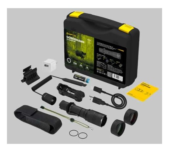 Изображение товара Охотничий набор Armytek Dobermann Extended Set White F02005C