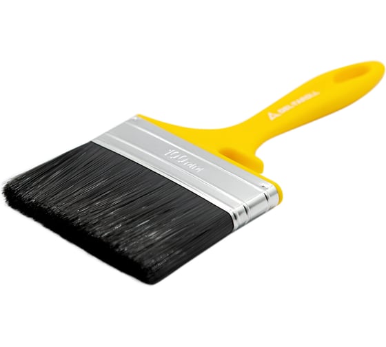 Изображение товара Флейцевая кисть DeltaRoll смешанная черная щетина, 100x12 мм, 13199