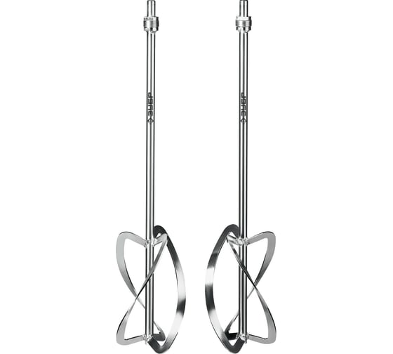 Изображение товара Комплект насадок-миксеров "сверху-вниз" ЗУБР 2 шт, для легких растворов МНЛ-2-220